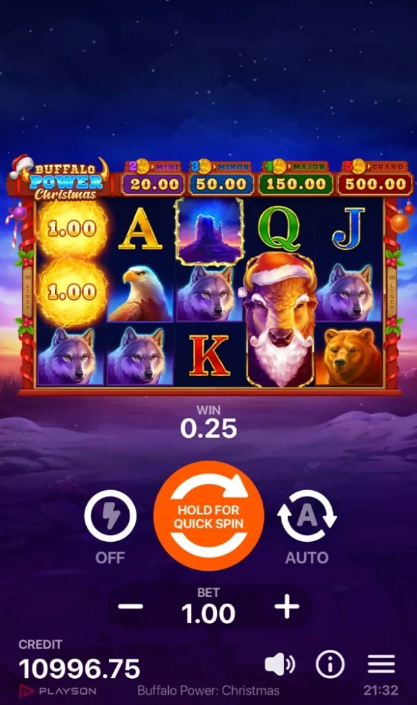 BUFFALO POWER Christmas